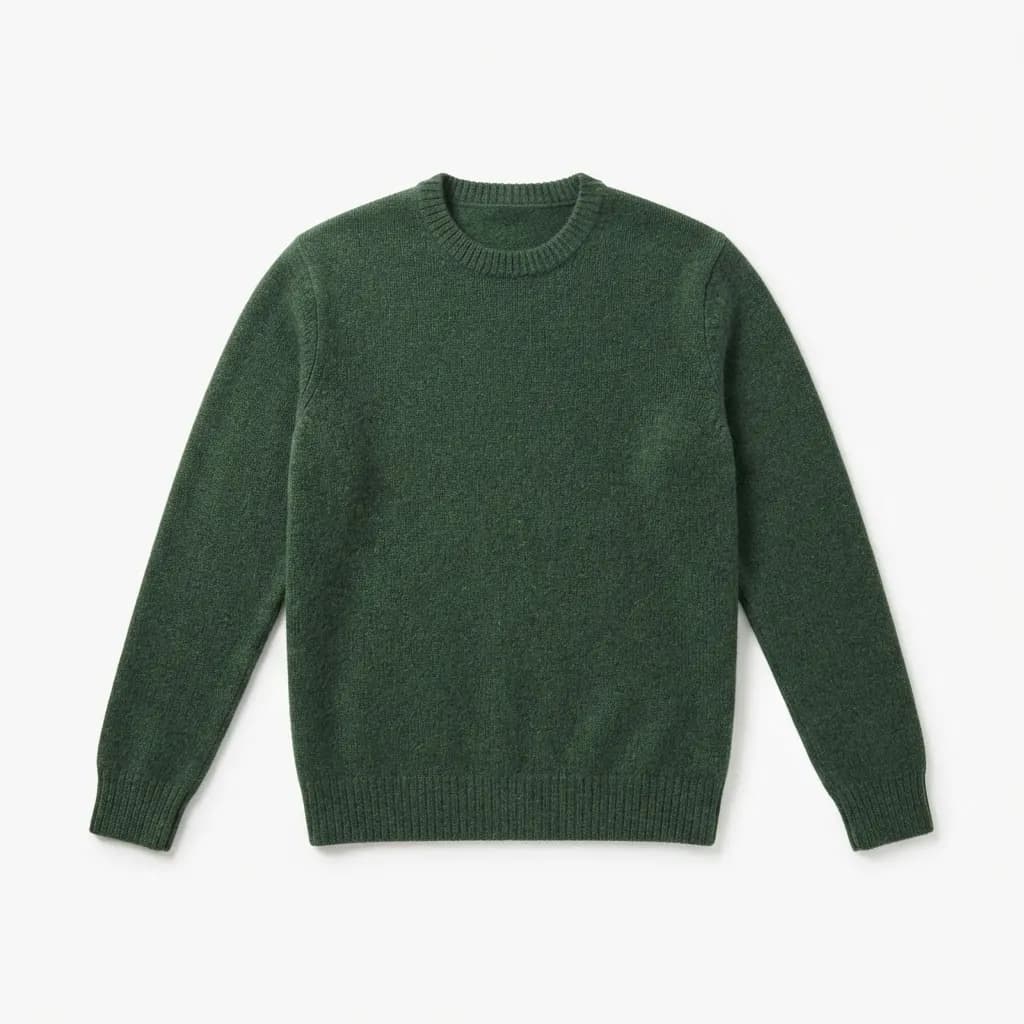 Lambswool crewneck