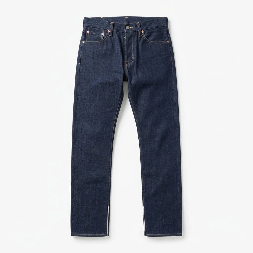 Selvedge denim jeans