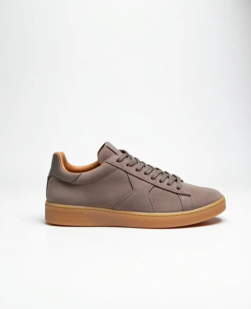 Suede trainer